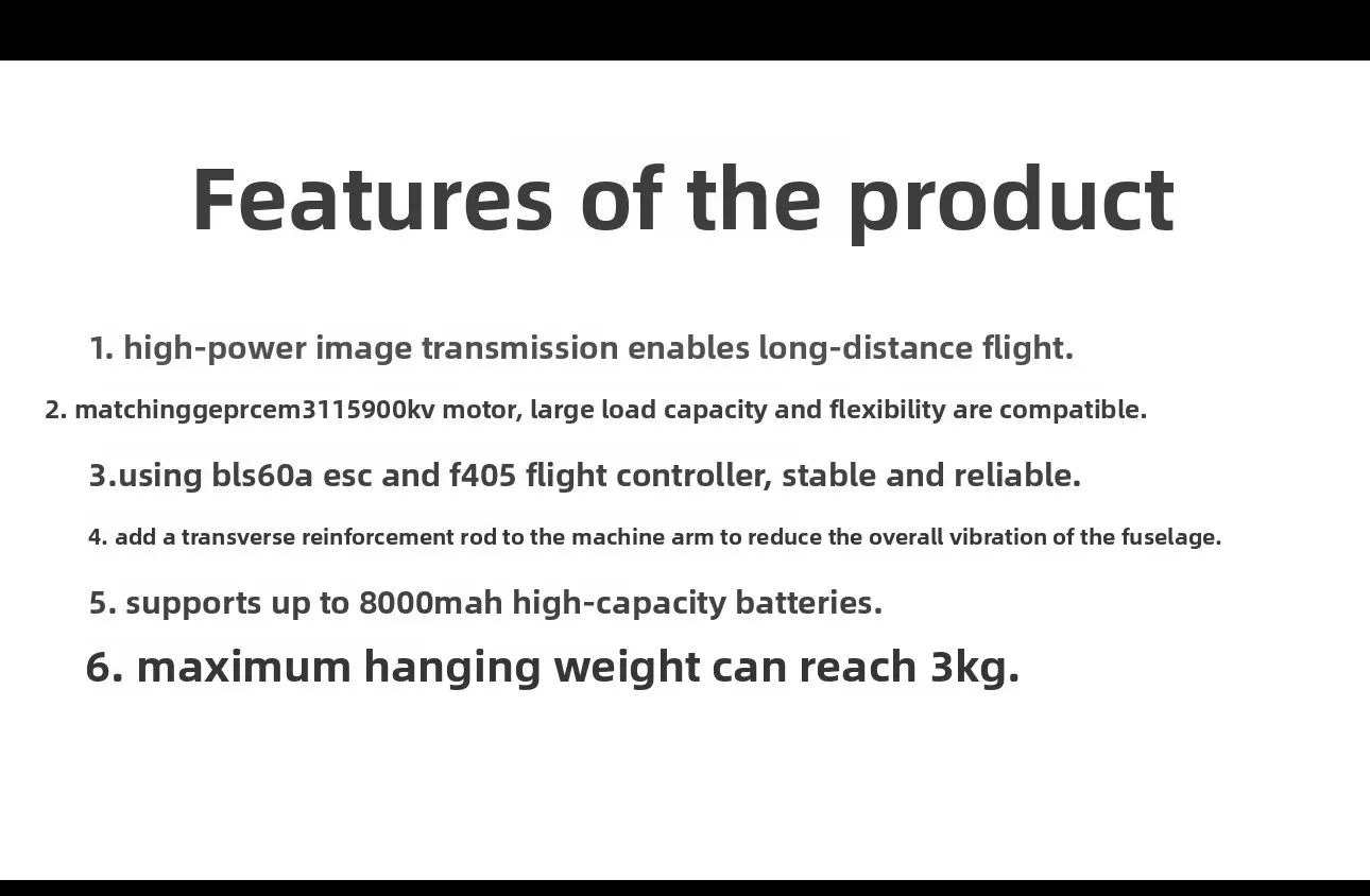 13B FPV 13インチ FPVドローン（AIガイダンスと光ファイバー伝送搭載）