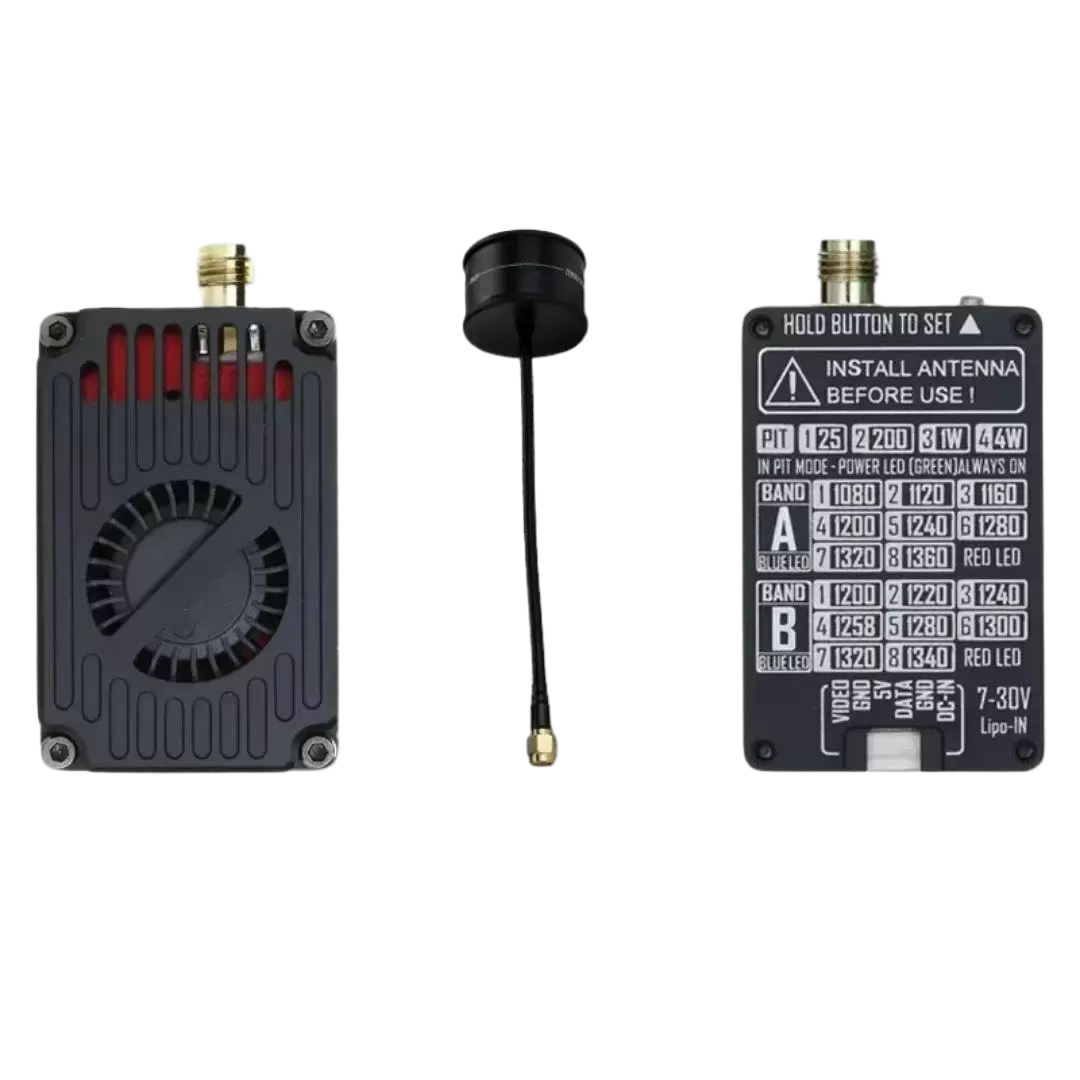 1.3GHz 4W FPVビデオトランスミッターセット